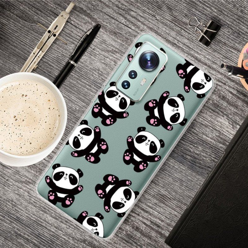 Etui do Xiaomi 12 / 12X Najlepsza Zabawa Z Pandami