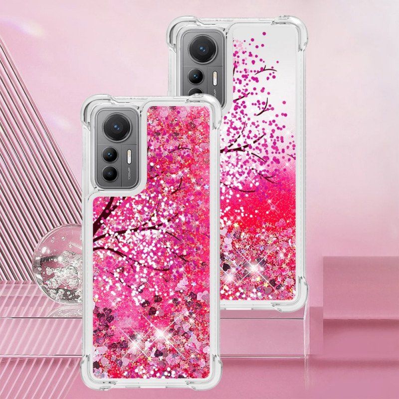Etui do Xiaomi 12 Lite Brokatowe Drzewo