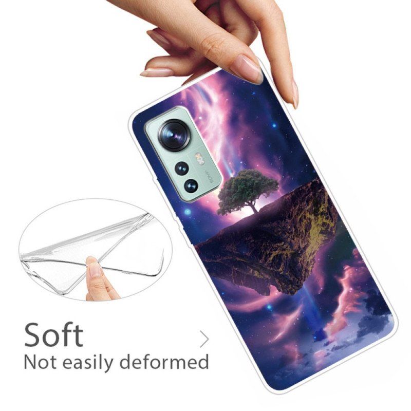 Etui do Xiaomi 12 Pro Resplendent Tree Silikon