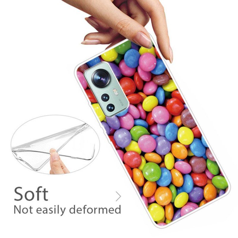 Etui do Xiaomi 12 Pro Silikonowe Cukierki
