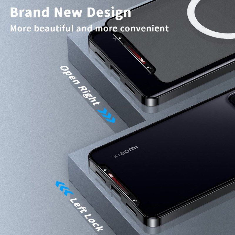 Etui do Xiaomi 13 Pro Metalowe Krawędzie Kompatybilne Z Magsafe