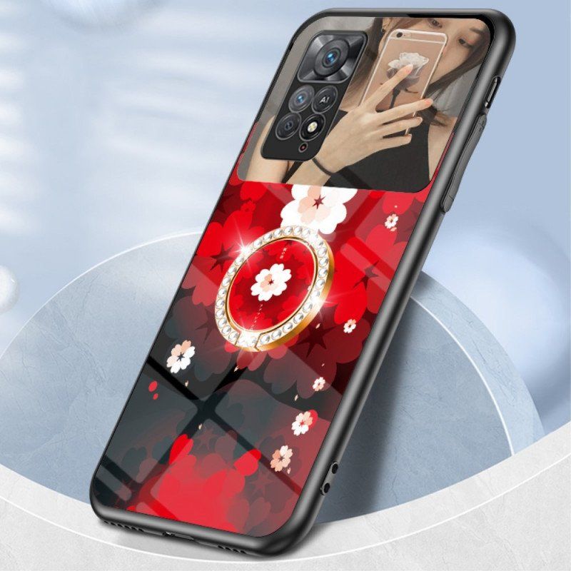 Etui do Xiaomi Redmi Note 11 Pro / 11 Pro 5G Lustro Z Obrotowym Pierścieniem