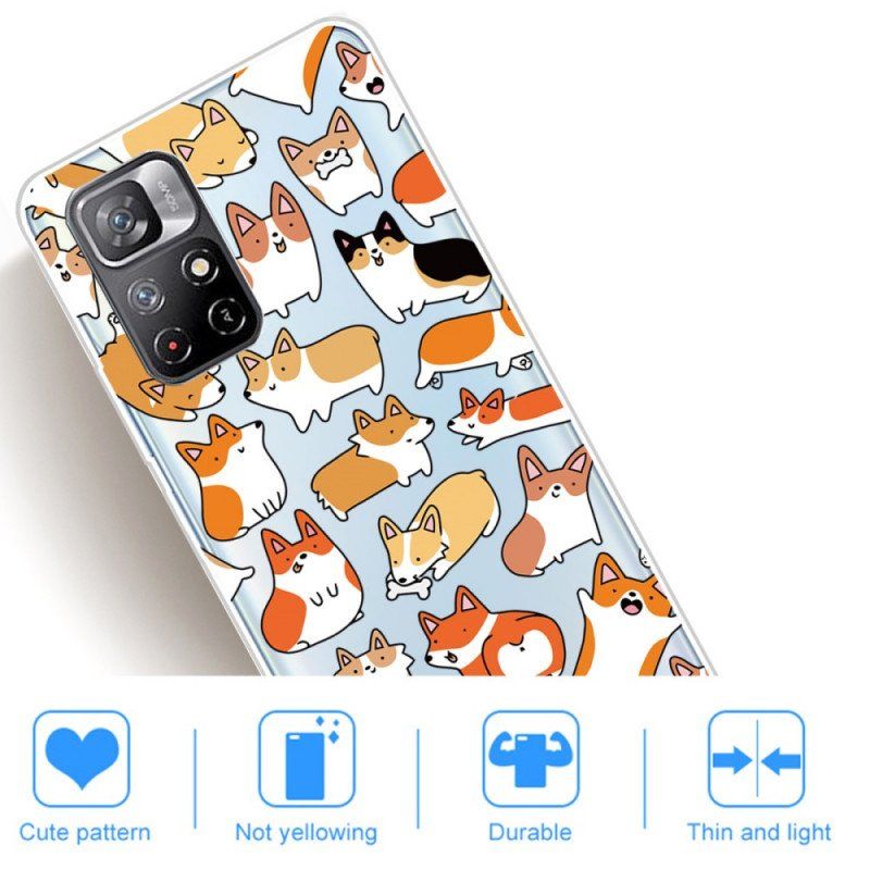 Etui do Xiaomi Redmi Note 11 Pro Plus 5G Wiele Psów