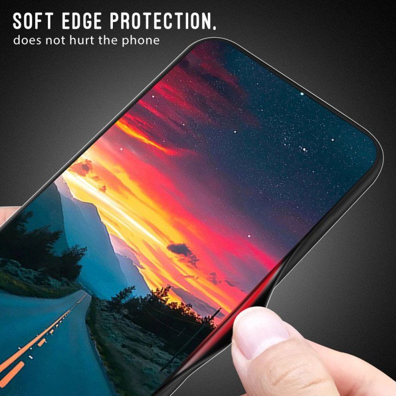 Etui do Xiaomi Redmi Note 12 Pro Szkło Hartowane Z Włókna Węglowego