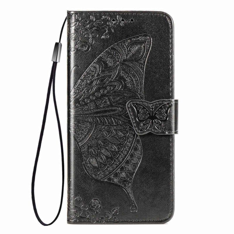 Etui Folio do Honor 70 Barokowy Motyl