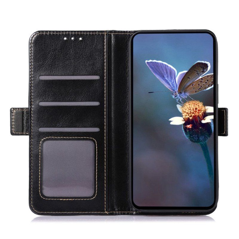 Etui Folio do Honor 90 Lite Abeel Ze Sztucznej Skóry