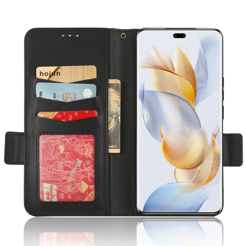 Etui Folio do Honor 90 z Łańcuch Ultracienki Pasek