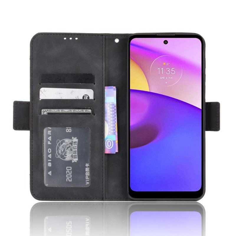 Etui Folio do Moto E40 / E30 / E20 Wielokartowa Klasa Premier