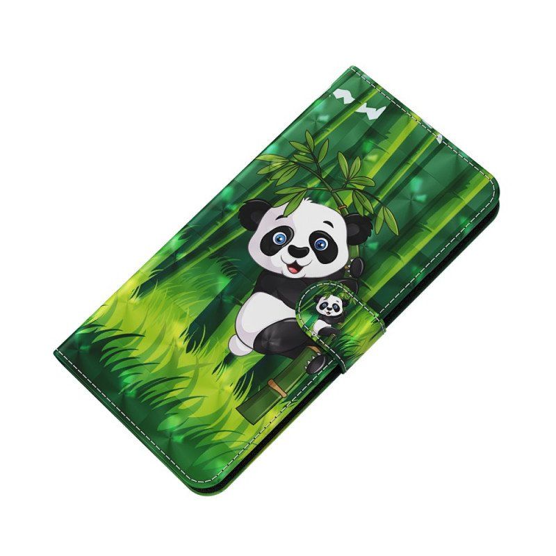 Etui Folio do Moto G51 5G Panda I Bambus