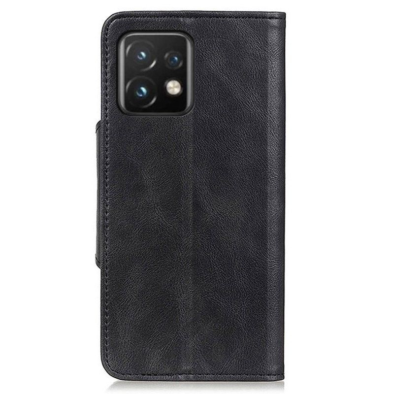 Etui Folio do Motorola Edge 40 Pro Przycisk Magnetyczny