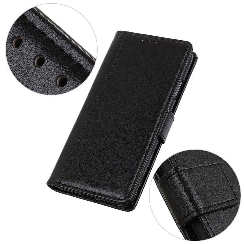 Etui Folio do OnePlus 10 Pro 5G Wersja Kolorowa Efekt Skóry