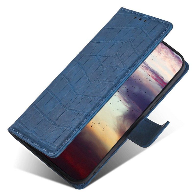 Etui Folio do OnePlus 10T 5G Krokodyl