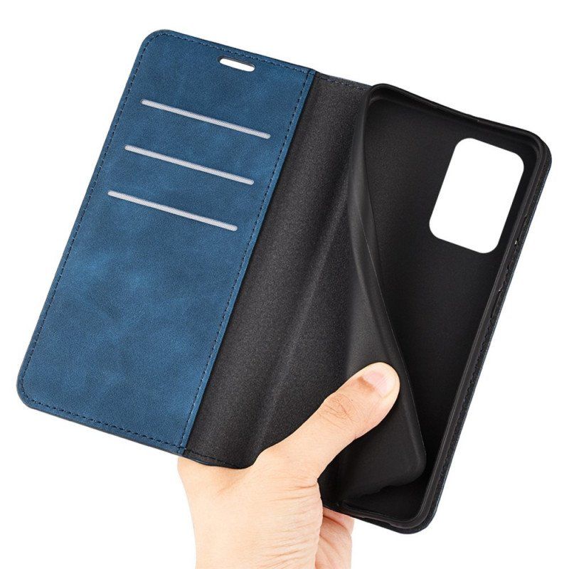 Etui Folio do OnePlus Nord 2T 5G Dotyk Skóry