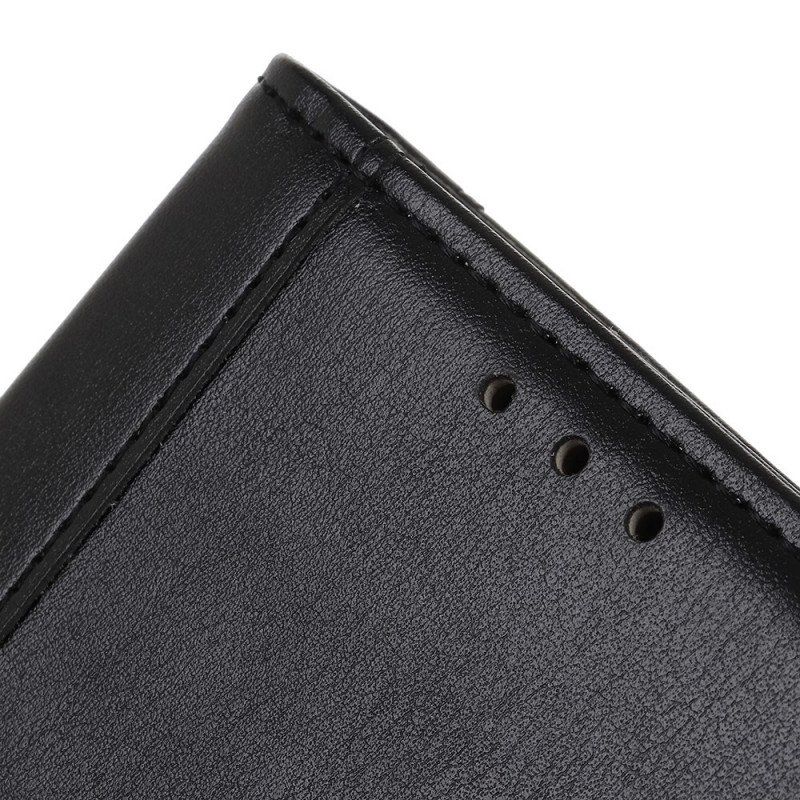 Etui Folio do OnePlus Nord CE 2 5G Klasyczna Sztuczna Skóra