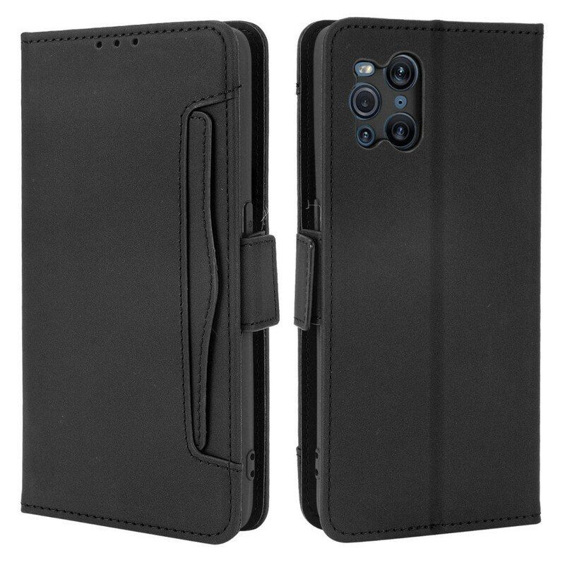 Etui Folio do Oppo Find X3 Pro Wielokartowa Klasa Premier