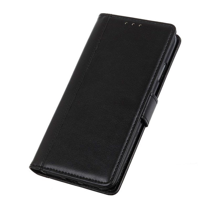 Etui Folio do Oppo Find X5 Lite Kolorowa Wersja Skóry Dwoinowej