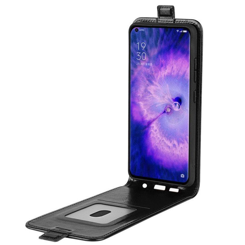 Etui Folio do Oppo Find X5 Skórzany Futerał Składany