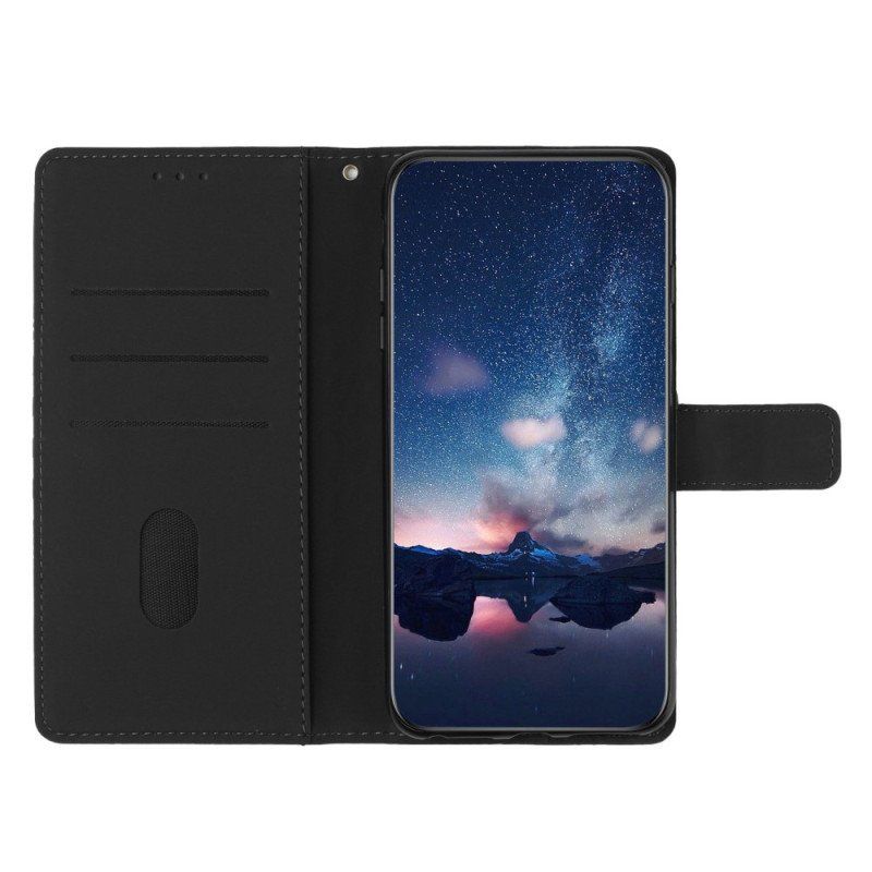 Etui Folio do Oppo Reno 8 Lite Kostki 3d