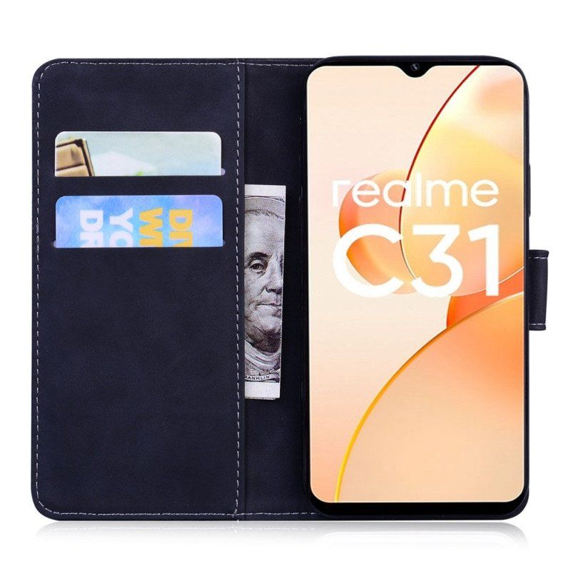 Etui Folio do Realme C35 Klasyczny