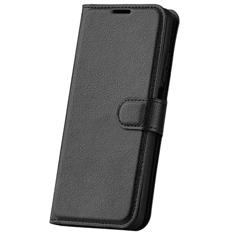 Etui Folio do Realme C35 Tekstura Liczi