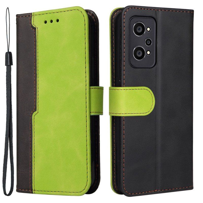 Etui Folio do Realme GT Neo 3T / Neo 2 Dwutonowy