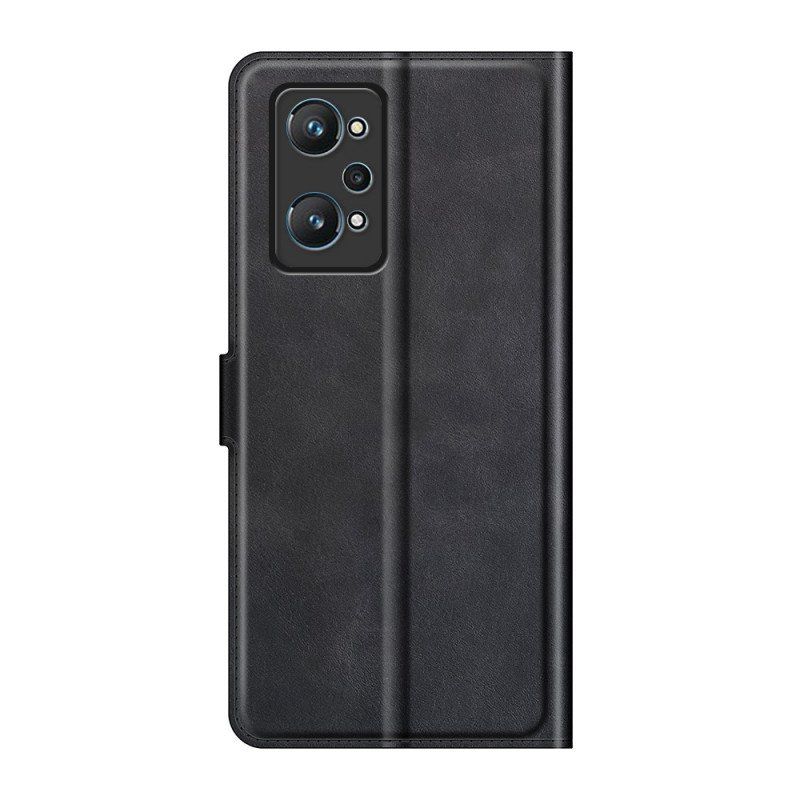 Etui Folio do Realme GT Neo 3T / Neo 2 Wąski Krój Ze Sztucznej Skóry