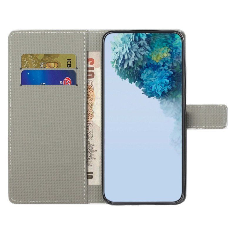 Etui Folio do Samsung Galaxy A14 / A14 5G Kocham Paryż