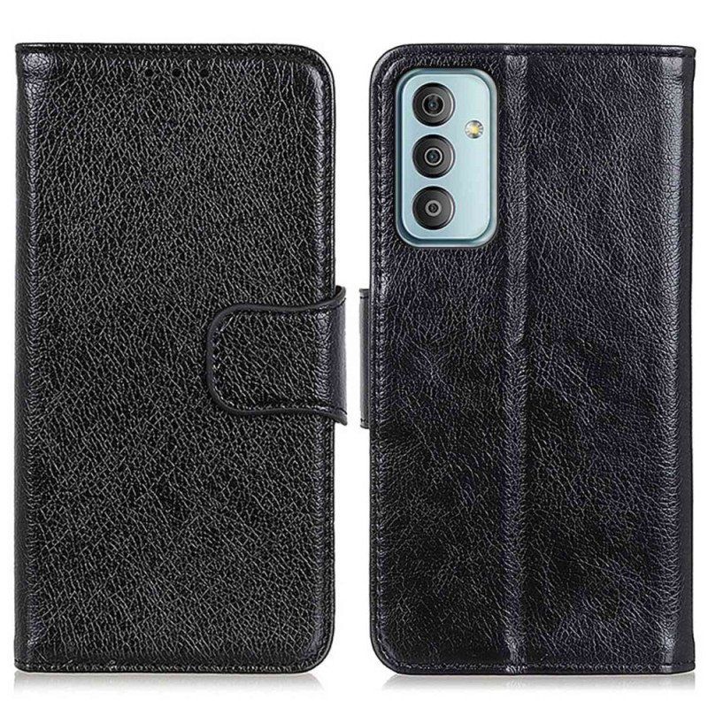 Etui Folio do Samsung Galaxy M13 Prawdziwa Skóra Nappa