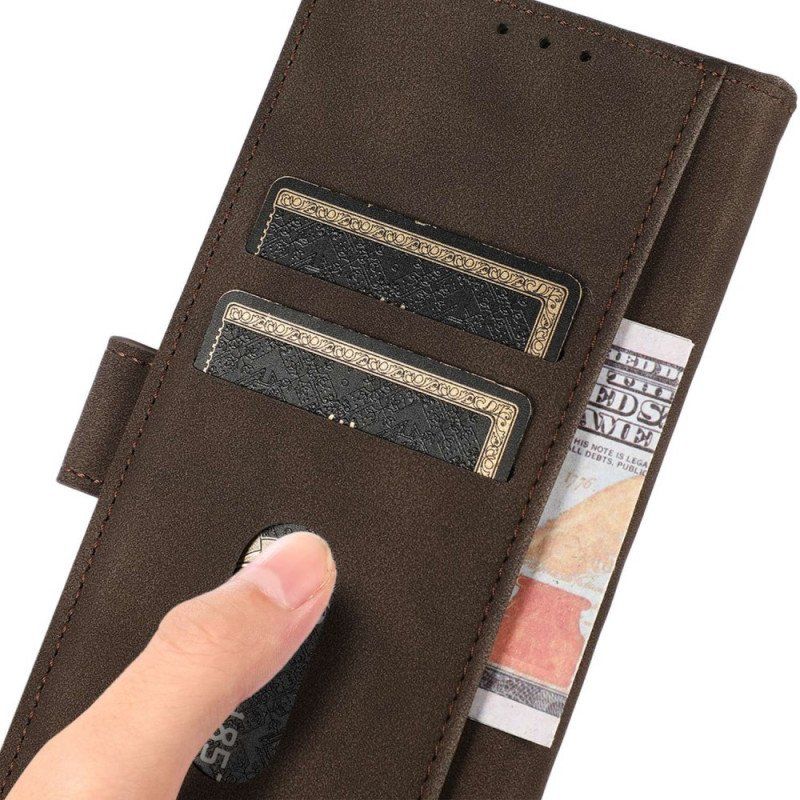 Etui Folio do Samsung Galaxy M33 5G Imitacja Skóry Khazneh