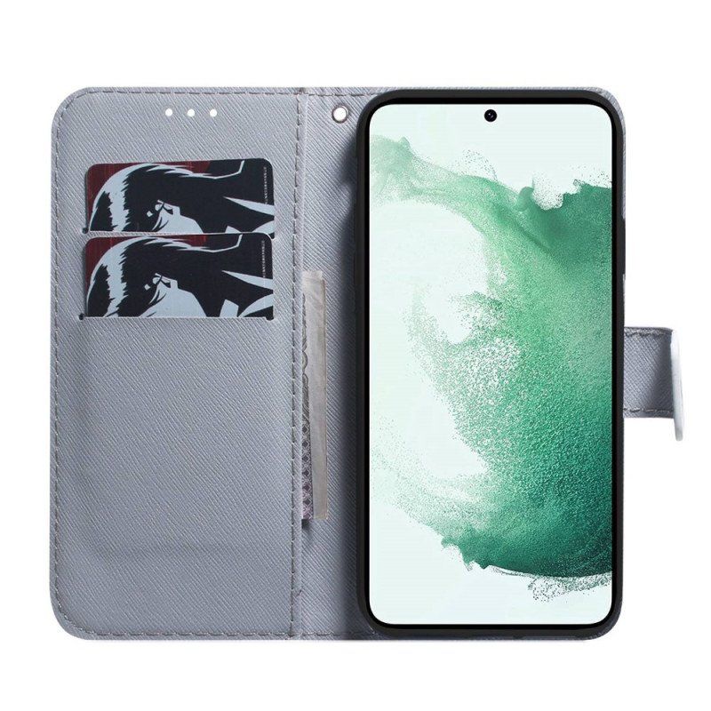 Etui Folio do Samsung Galaxy M33 5G Kwitnące Gałęzie