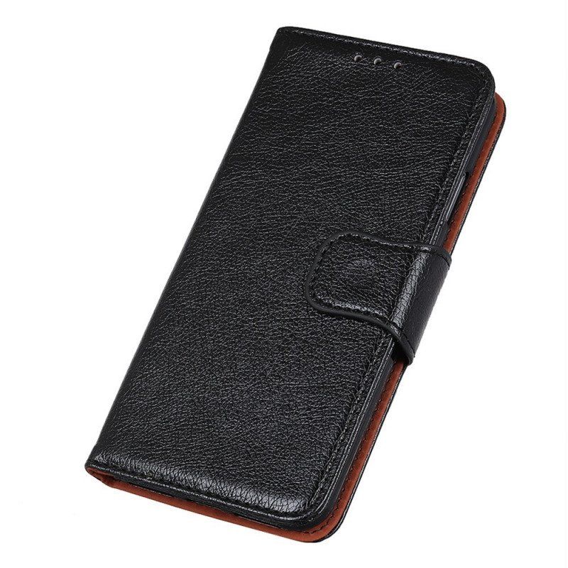 Etui Folio do Samsung Galaxy M33 5G Prawdziwa Skóra Nappa