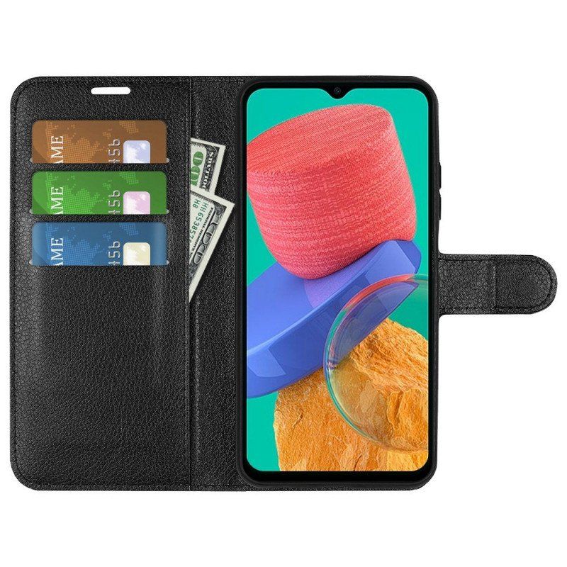 Etui Folio do Samsung Galaxy M33 5G Styl Skóry Liczi