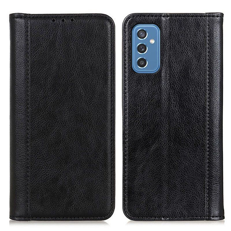 Etui Folio do Samsung Galaxy M52 5G Pleciona Skóra
