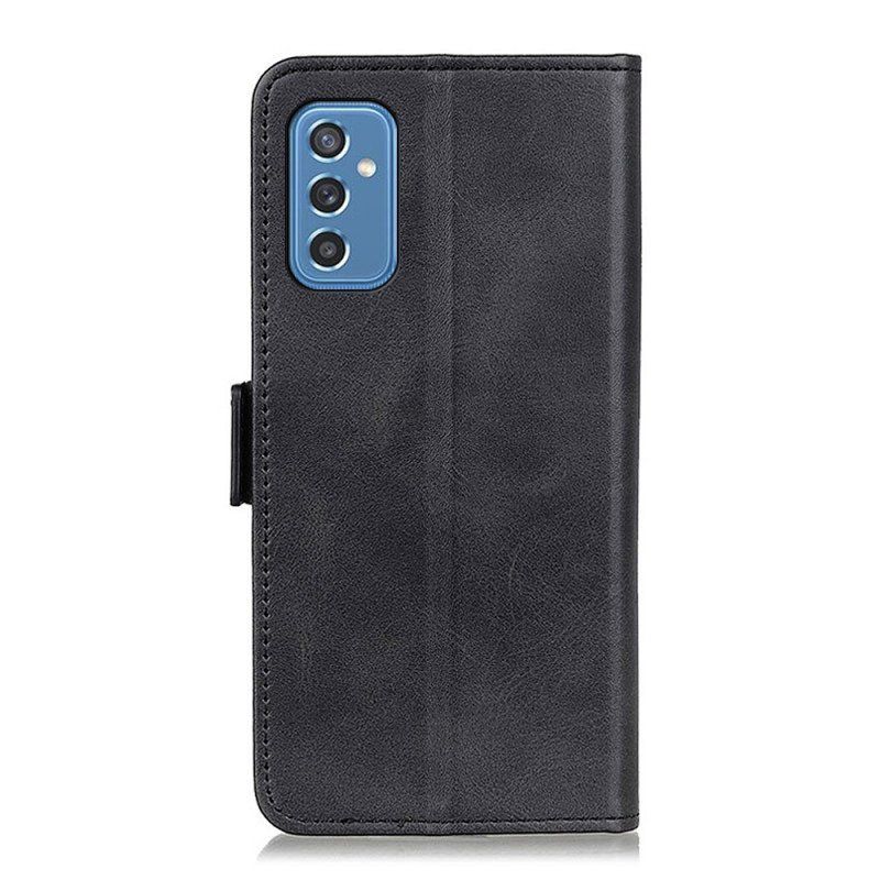 Etui Folio do Samsung Galaxy M52 5G Skórzany Futerał Podwójna Klapa