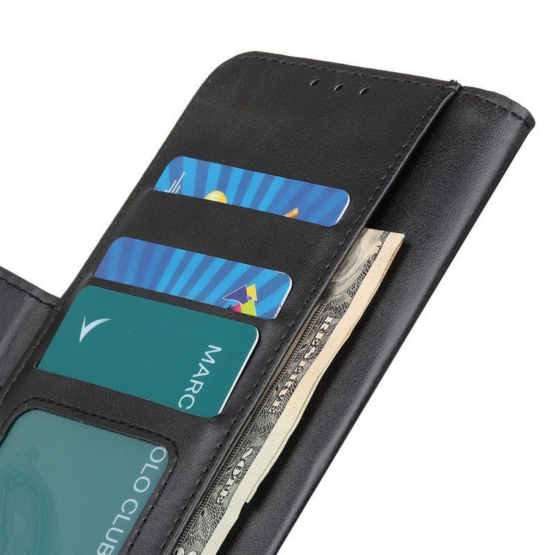 Etui Folio do Samsung Galaxy M52 5G Skórzany Futerał Podwójna Klapa