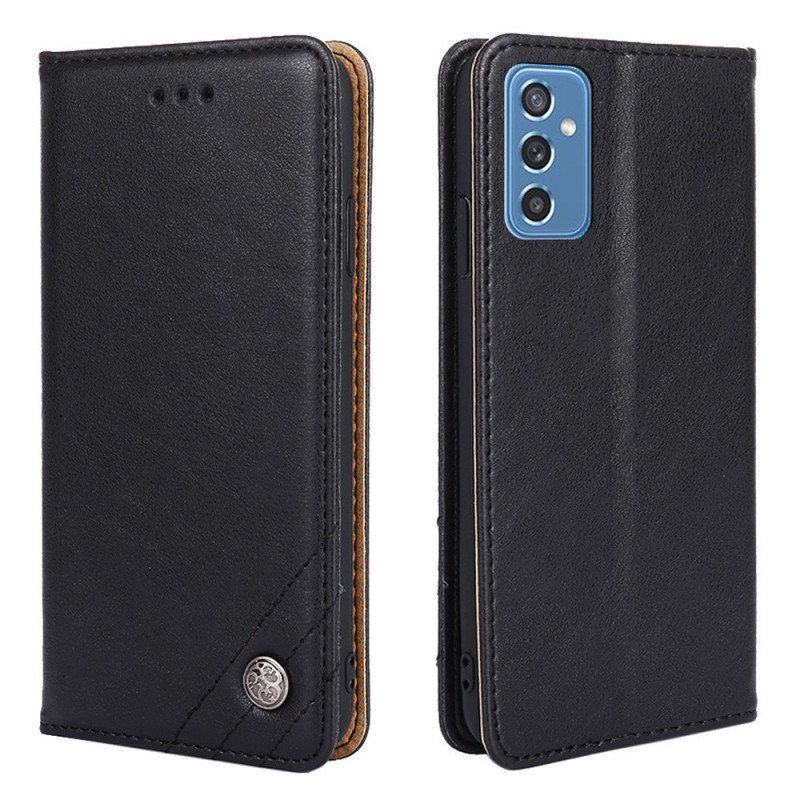 Etui Folio do Samsung Galaxy M52 5G Szczotkowana Skóra