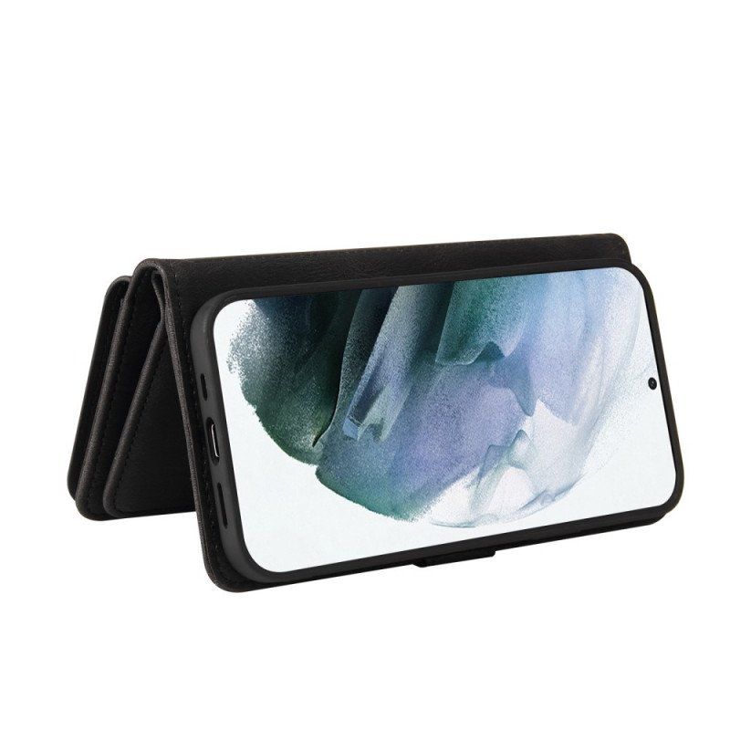 Etui Folio do Samsung Galaxy M52 5G z Łańcuch Portmonetka Na Monety Ze Smyczą