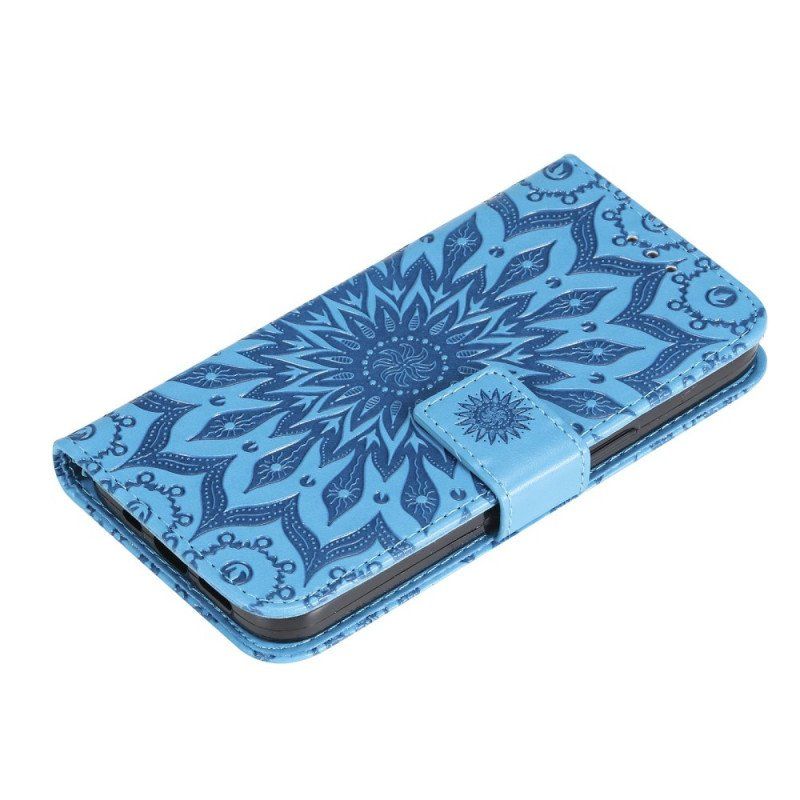 Etui Folio do Samsung Galaxy S22 Ultra 5G Słonecznik