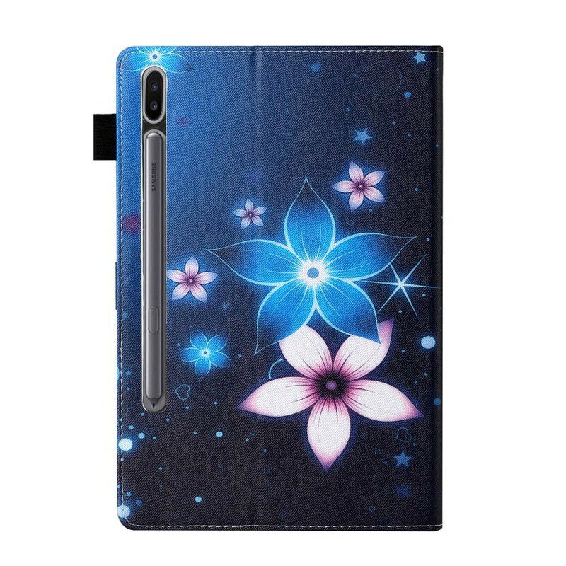 Etui Folio do Samsung Galaxy Tab S8 / Tab S7 Kwiatowy