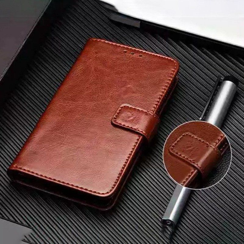 Etui Folio do Sony Xperia 1 IV Imitacja Skóry Idewei