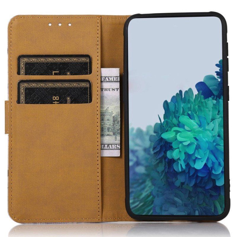 Etui Folio do Sony Xperia 5 IV Wieża Eiffla Poety