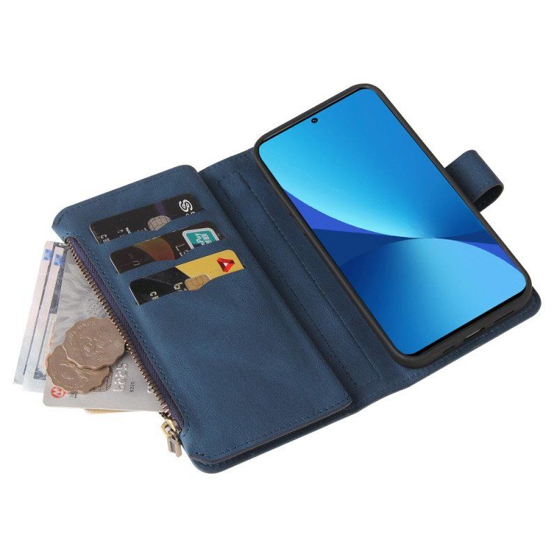 Etui Folio do Xiaomi 12 Lite Wielofunkcyjny Uchwyt Na Karty