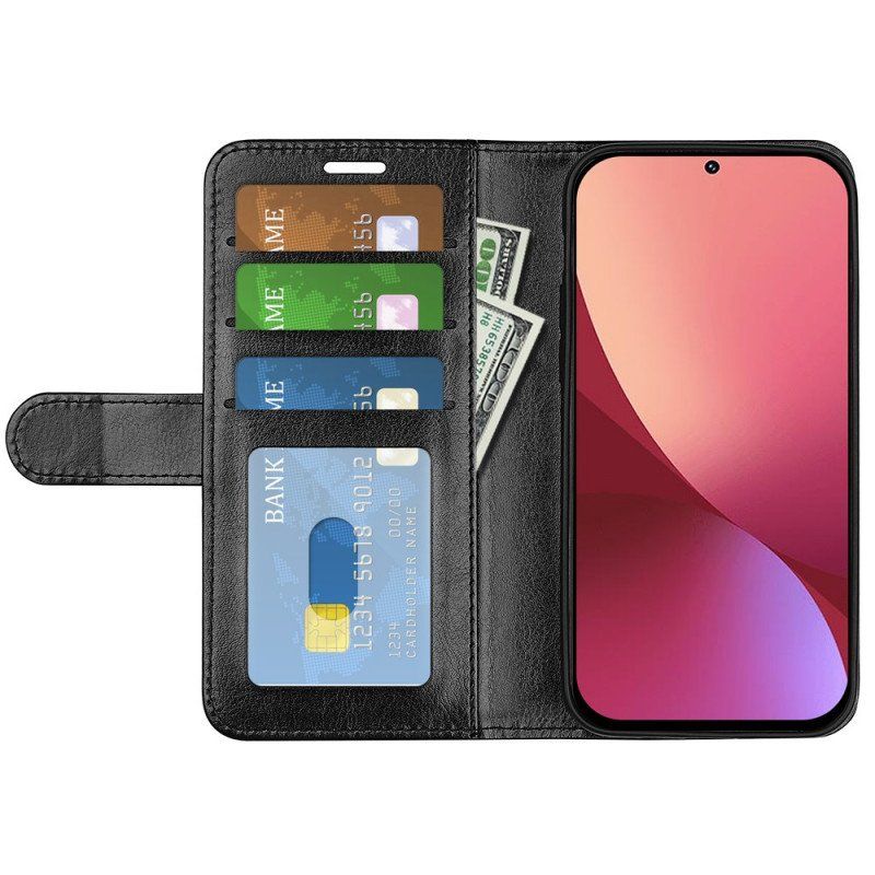 Etui Folio do Xiaomi 12 Pro Sztuczna Skóra