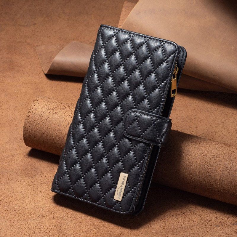Etui Folio do Xiaomi 13 Lite Kolorystyka Binfen Pikowana