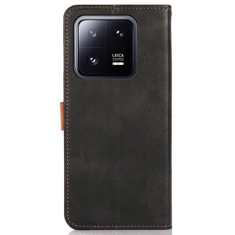 Etui Folio do Xiaomi 13 Z Paskiem Khazneh