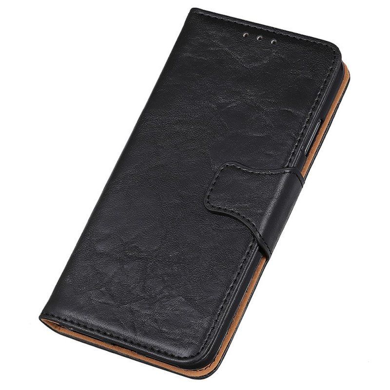 Etui Folio do Xiaomi Redmi Note 11 / 11S Skórzany Futerał Klapa Magnetyczna Tekstury