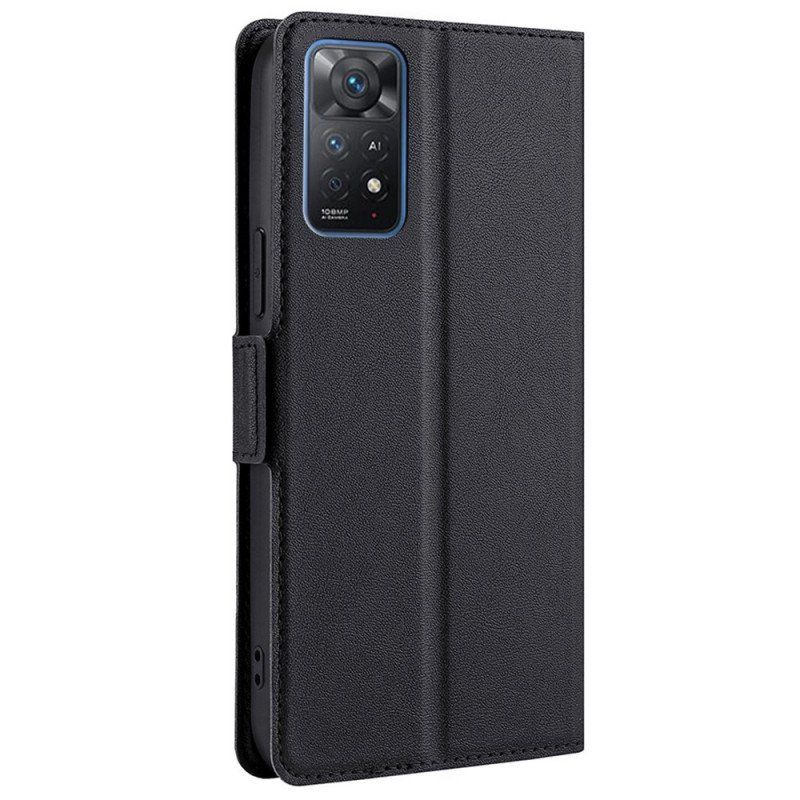 Etui Folio do Xiaomi Redmi Note 11 Pro / 11 Pro 5G Skórzany Futerał Flap Double Nowe Kolory