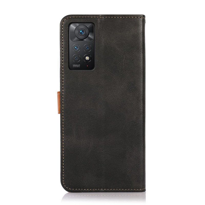 Etui Folio do Xiaomi Redmi Note 11 Pro / 11 Pro 5G Z Paskiem Khazneh