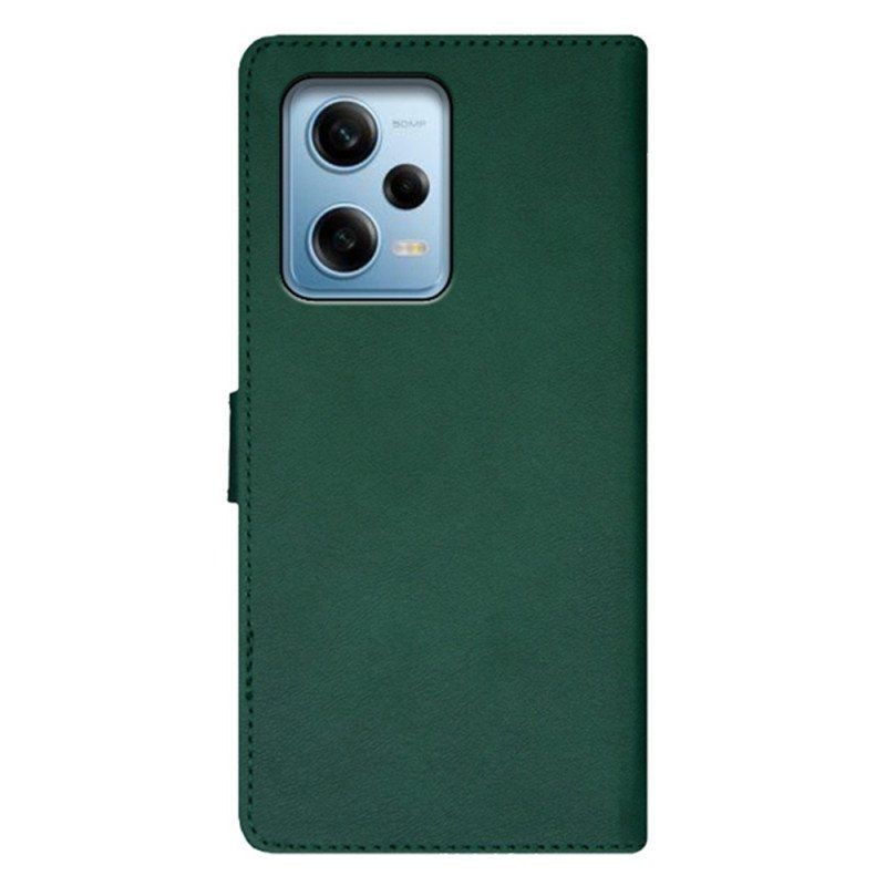 Etui Folio do Xiaomi Redmi Note 12 Pro Dwukolorowy Idewei