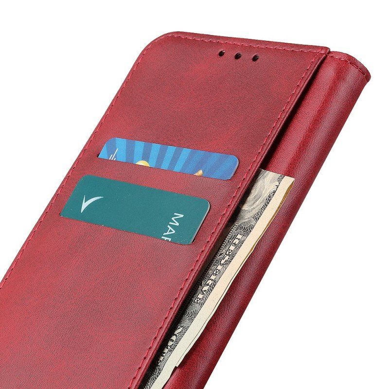 Etui Na Telefon do Honor 50 Etui Folio Elegancka Dwoina Skórzana